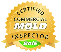Commercial mold inspector logo
